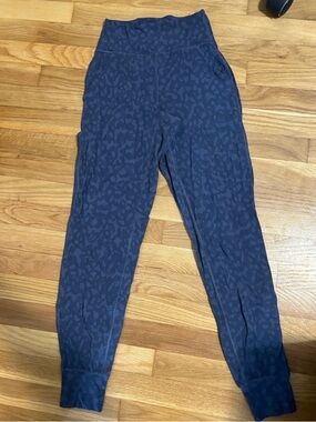 Lululemon leopard print align joggers
